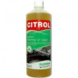 Clover Citrol Lemon Washing Up Liquid 1L