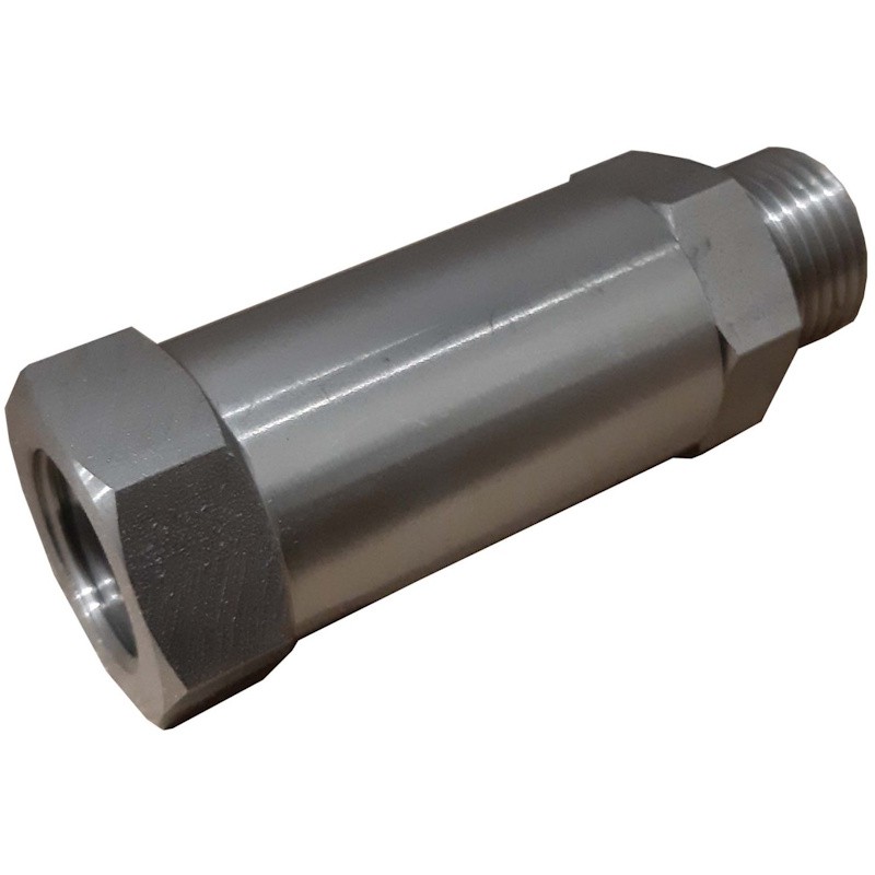 Inline Filter 1⁄2 inch F - 1⁄2 inch M, stainless steel