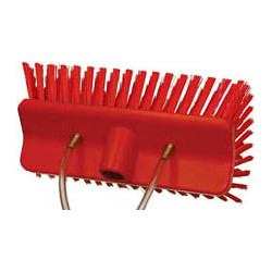 Vikan 10" Hi-Lo Windowsills Stiff Brush with Pencil Jets