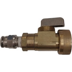 Brass Pole Flow control valve