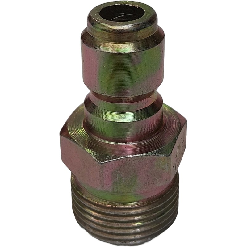 Threaded Connector - M22 to 3/8 inch male plug