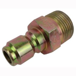 M22 Male Thread to 3/8" Male Quick Plug Adapter | Pressure Washer Fitting