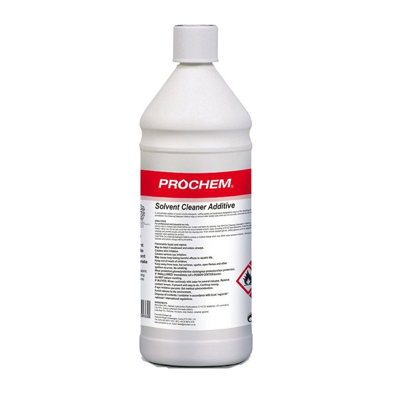 Prochem solvent cleaner additive