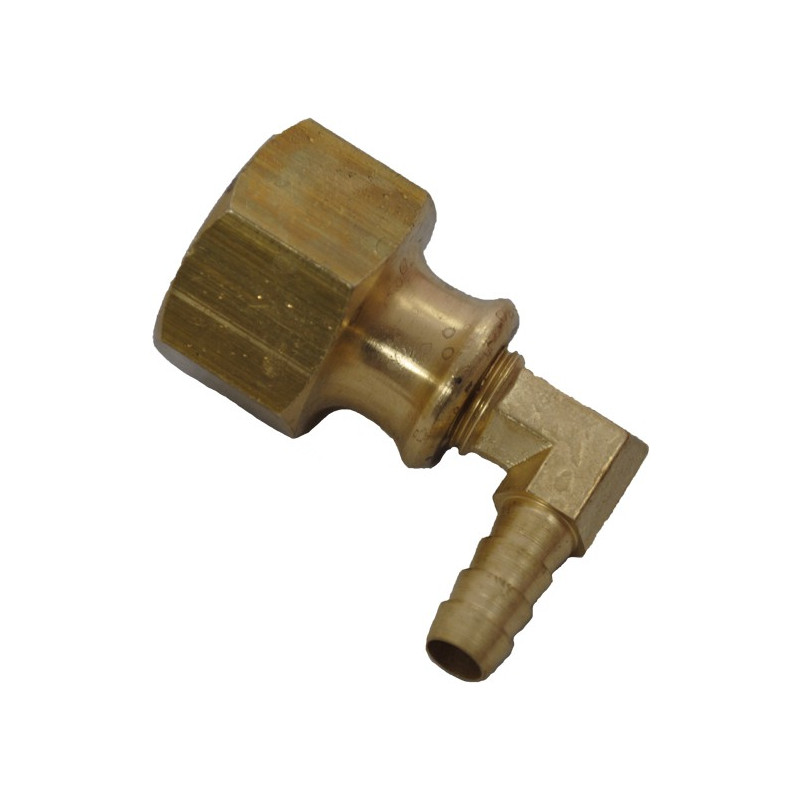 Brass Elbow Adapter Complete for Metal Hose Reel for Minibore 8mm