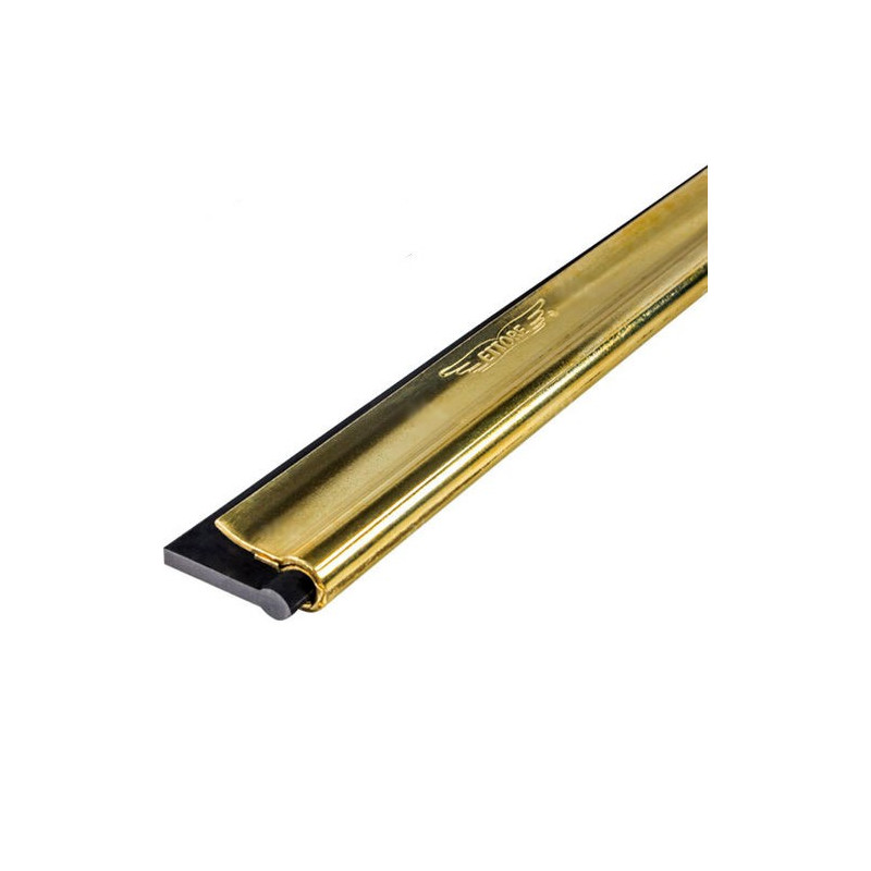 Ettore Brass channel with rubber 12" Ettore Brass channel with rubber 12"