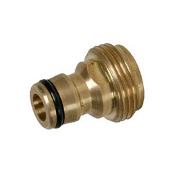 Brass male connector and male 1/2" thread